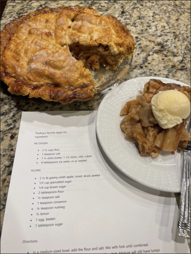 ThuThuy Apple Pie Recipe