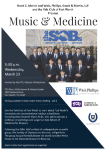 Yale Club of Fort Worth Music & Medicine