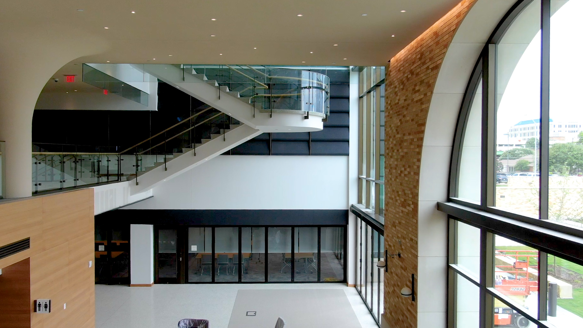 Burnett School of Medicine at TCU's Floating Grand Staircase Brings ...