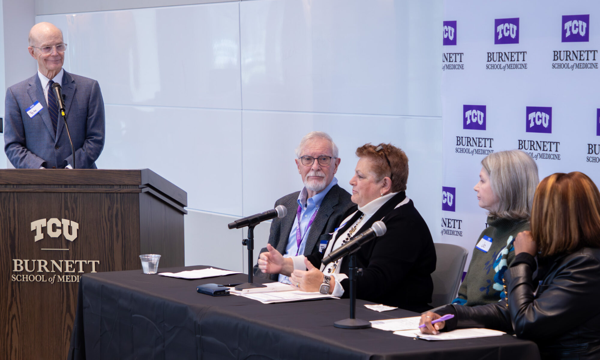 Nearly 100 attended the 2025 Health Care In A Civil Society conference at the Anne Burnett Marion School of Medicine at Texas Christian University in Fort Worth, Texas.
