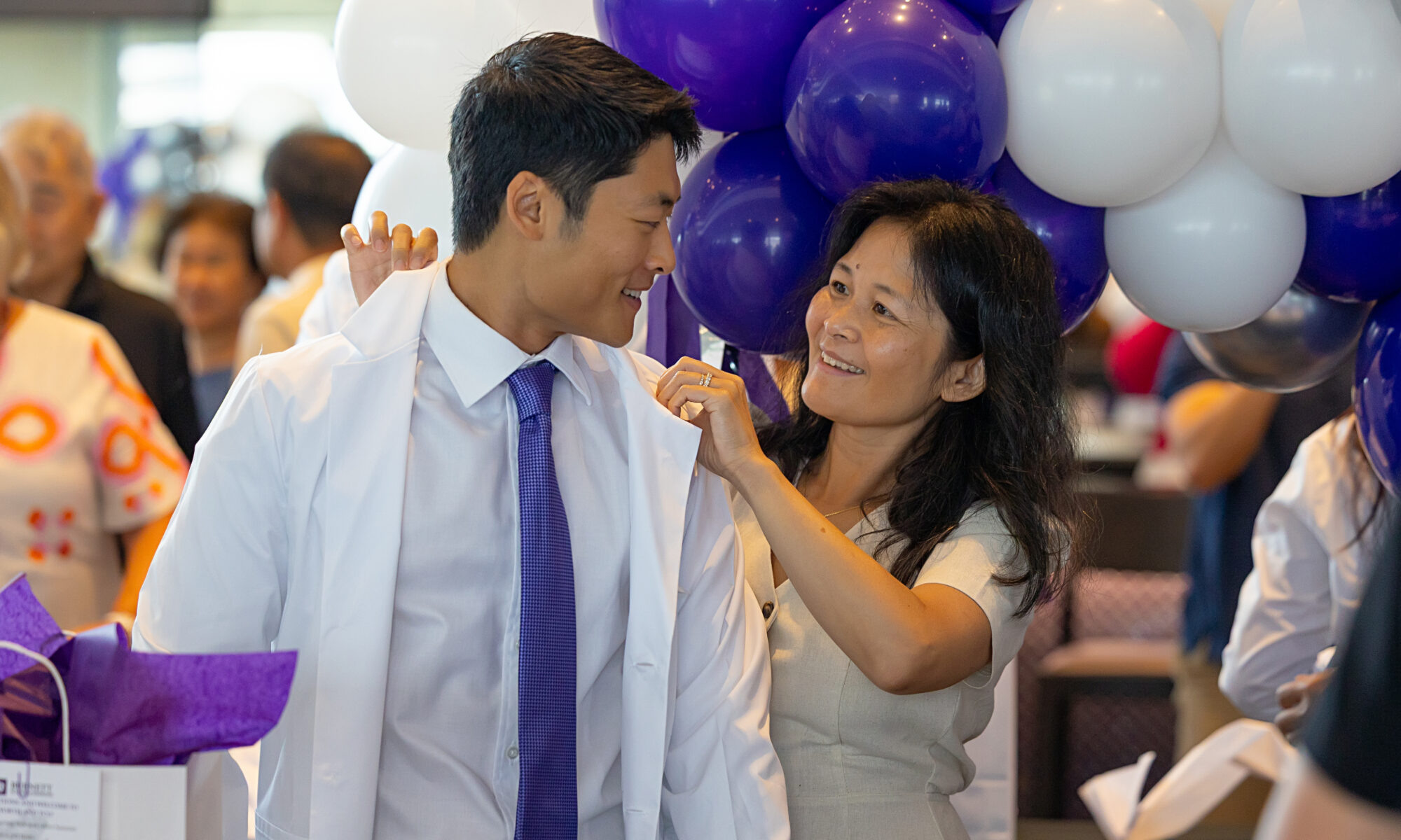 Anne Burnett Marion School of Medicine at Texas Christian University White Coal Celebration at TCU on July 12, 2025.