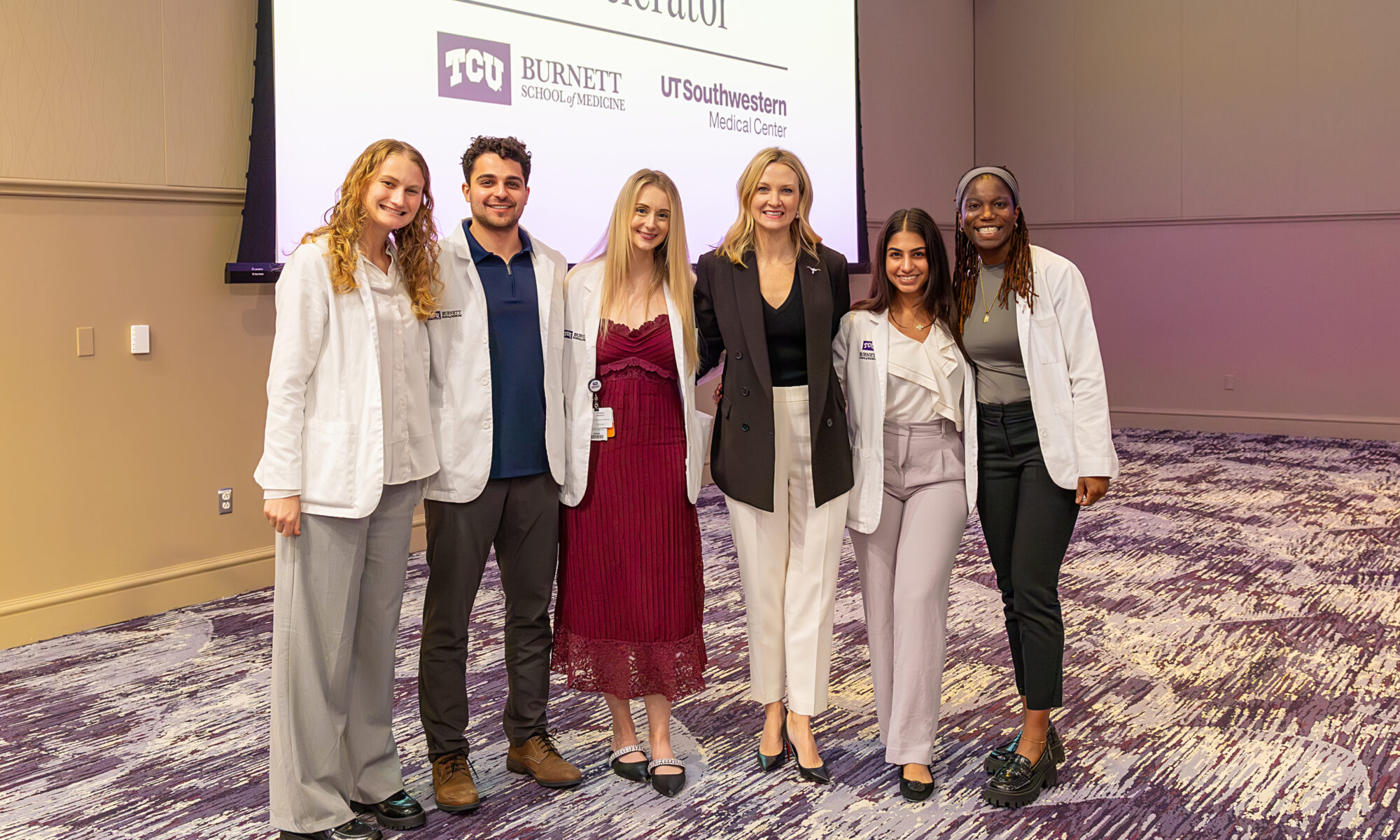 Burnett Brand Ambassadors with Fort Worth Mayor Mattie Parker