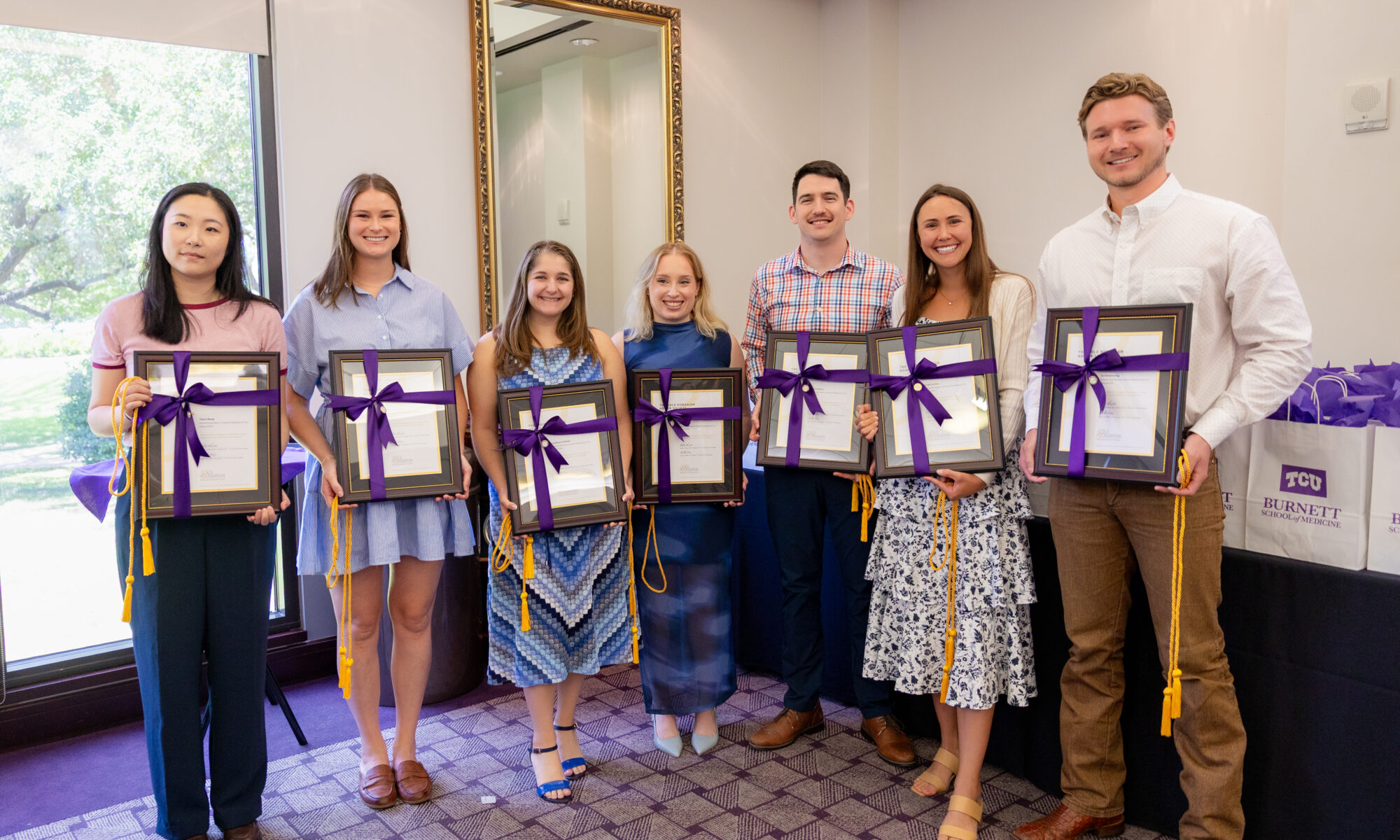Class of 2026 Gold Humanism Honor Society inductees